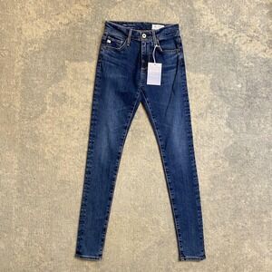 AG Adriano Goldschmied Farrah Jeans Womens 23 High Rise Skinny Stretch Denim